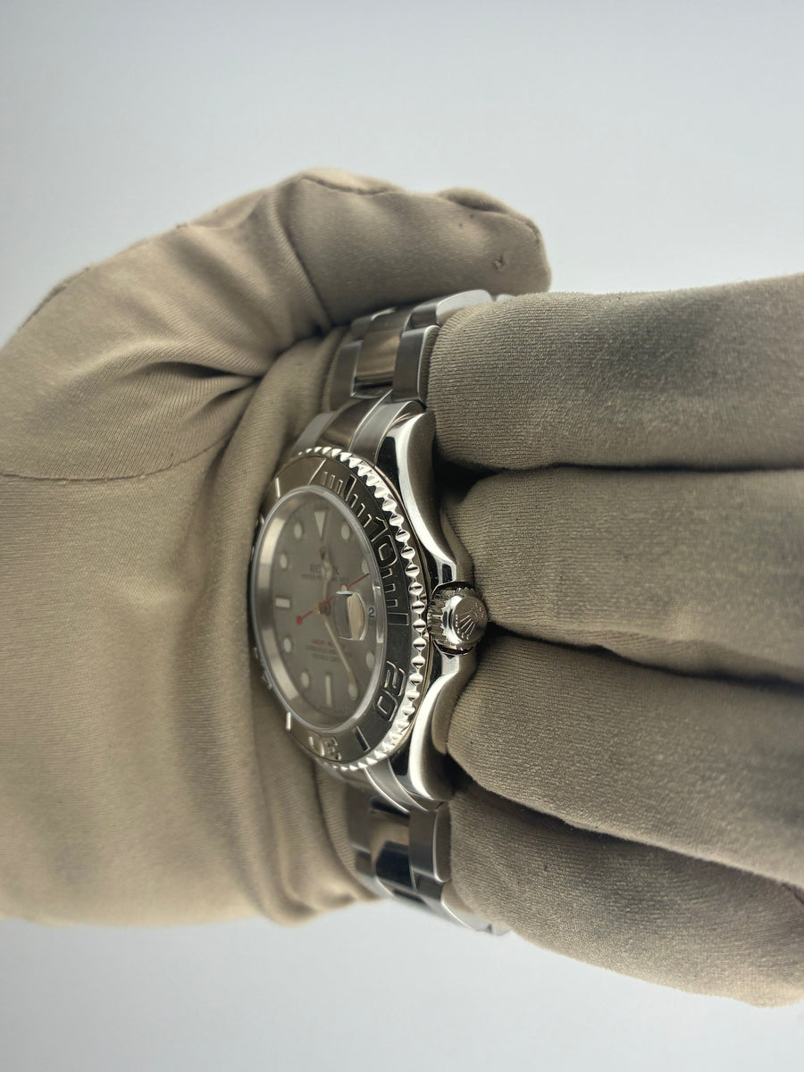 2002 Rolex Yacht-Master Platinum Dial 16622 (Watch Only) - Image 3