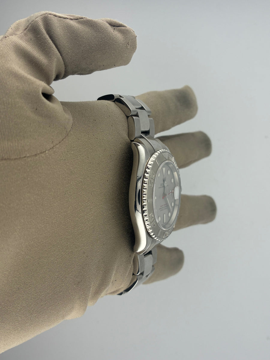 2002 Rolex Yacht-Master Platinum Dial 16622 (Watch Only) - Image 4