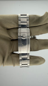 2008 Rolex Yacht-Master 40 Steel/Platinum Blue Dial 116622 (Watch & Box) - Thumb 5