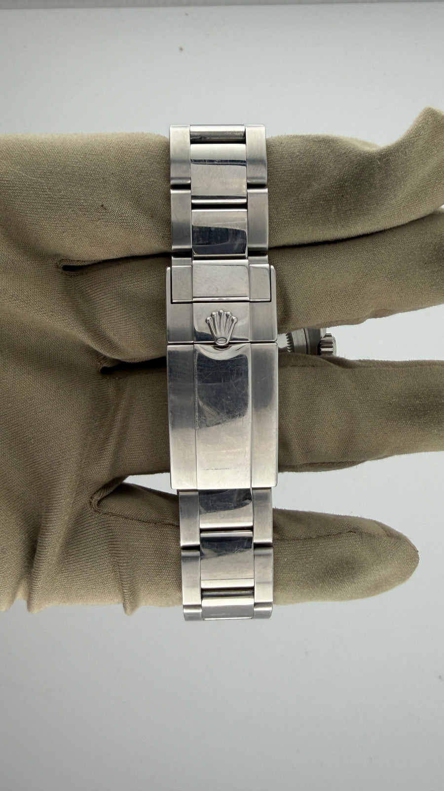 2008 Rolex Yacht-Master 40 Steel/Platinum Blue Dial 116622 (Watch & Box) - Image 5