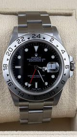 1994 RLX Explorer II Black Dial 16570  (Watch, Papers, Box & Booklets) - Thumb 1