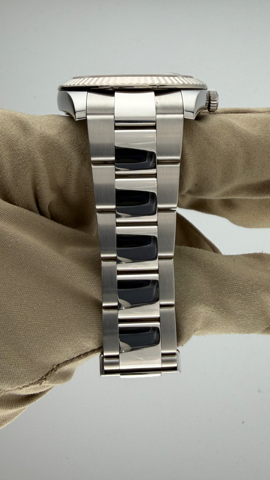 2018 Rolex Date-Just 41 White Stick Dial 126334 (Watch, Card, WT, Box & Booklets) - Image 9