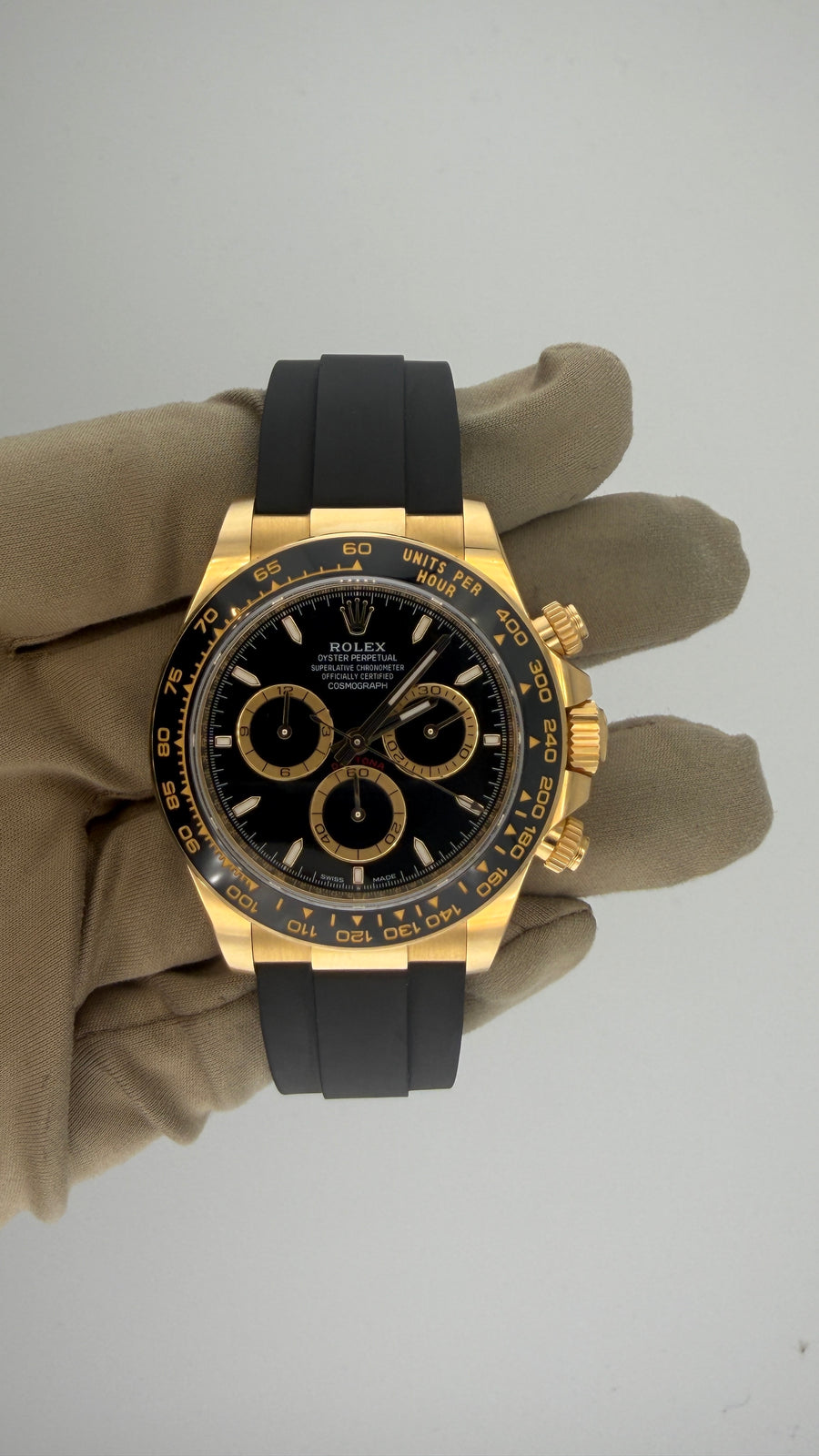 Rolex Daytona Black Rubber 40mm - Image 2