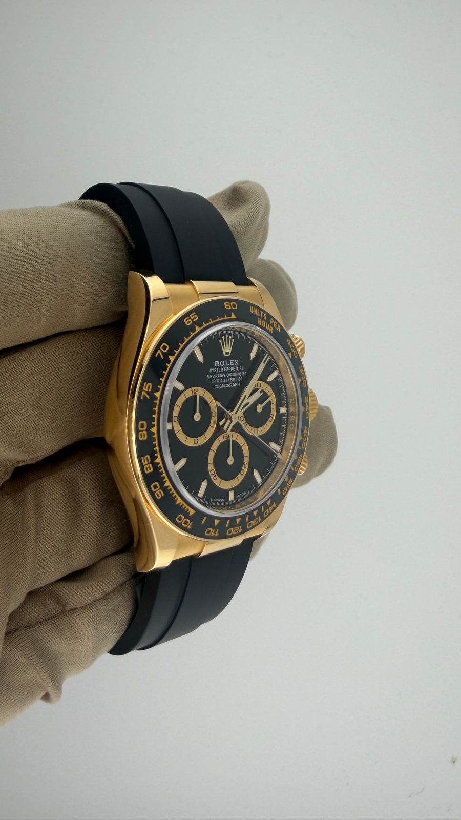 Rolex Daytona Black Rubber 40mm - Image 3