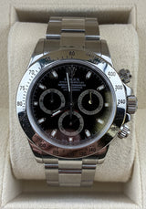 2006 Rolex Cosmograph Daytona Steel Black Dial 116520 (Watch, Box & Papers) - Thumb 1