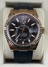 2024 Rolex Sky-Dweller Everose Chocolate Dial 326235 (Watch, Box & Papers) - Thumb 1