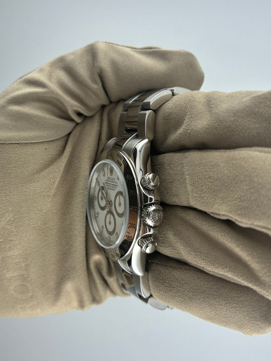 2000 Rolex Daytona White Dial 116520 (Watch, Box & Booklets) - Image 3