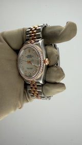 2023 Rolex Datejust 36 Two-Tone Diamond MOP 126281RBR (Watch, Box & Papers) - Thumb 3