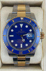 Rolex Submariner Bluessy 116613/116613LB (Watch,Box, & Booklets) - Thumb 1