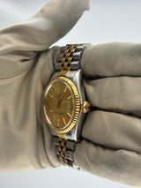 1984 Rolex Date-Just 36 Champagne Dial 16013 (Watch, Card, WT, Box & Booklets) - Thumb 2