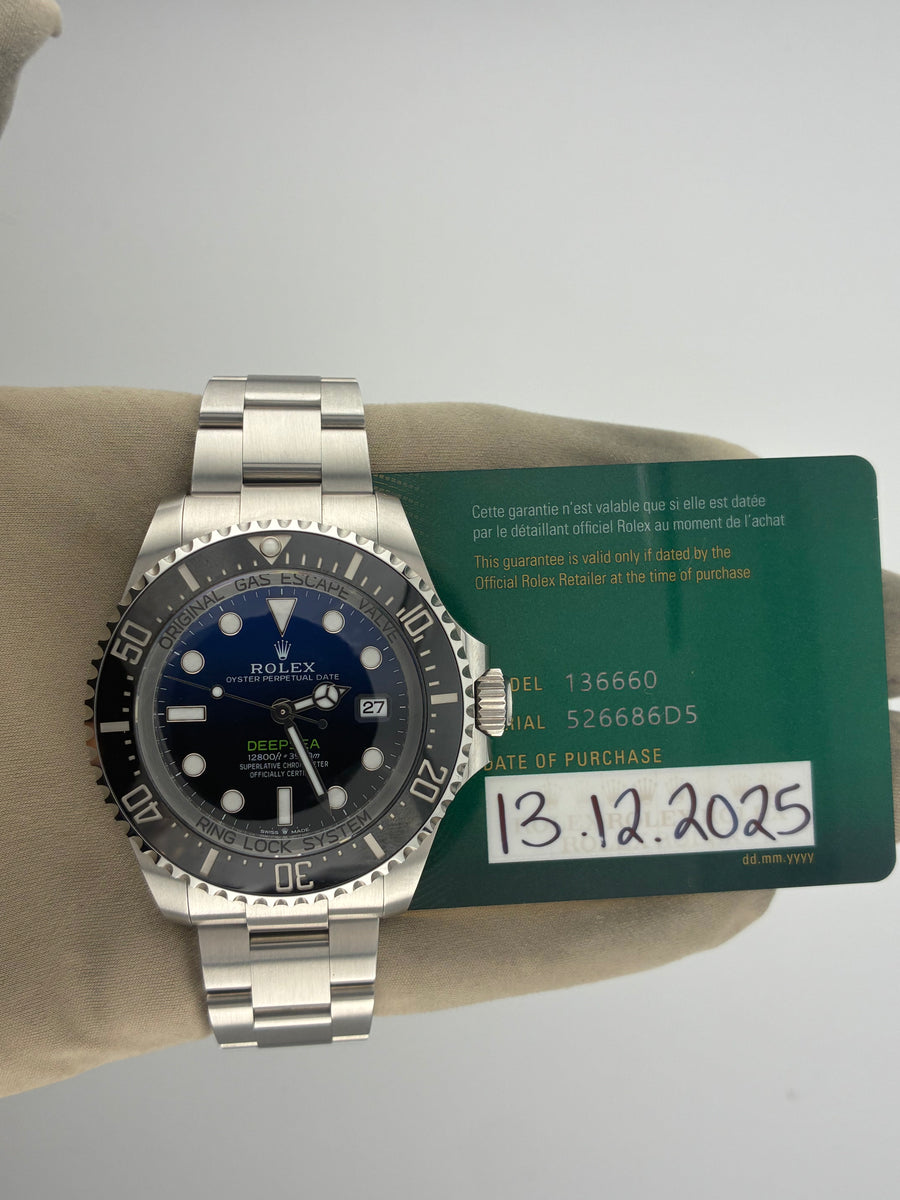 2025 Rolex Deepsea 136660 "James Cameron" (Watch, Card, Box & Booklets) - Image 2