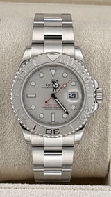 2002 Rolex Yacht-Master Platinum Dial 16622 (Watch Only) - Thumb 1