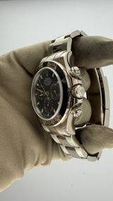 2019 New Rolex Daytona 40mm 18k White Gold Blue Dial Ref. 116509 (Watch, Card, WT) - Thumb 7