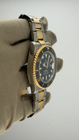 2016 New Rolex Submariner Date 40mm Two-Tone Black Dial Ref. 116613LN (Watch, Card) - Thumb 3