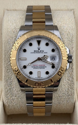 2012 Rolex Yacht-Master White Dial 16623 (Watch,Box,card & Booklets) - Thumb 1