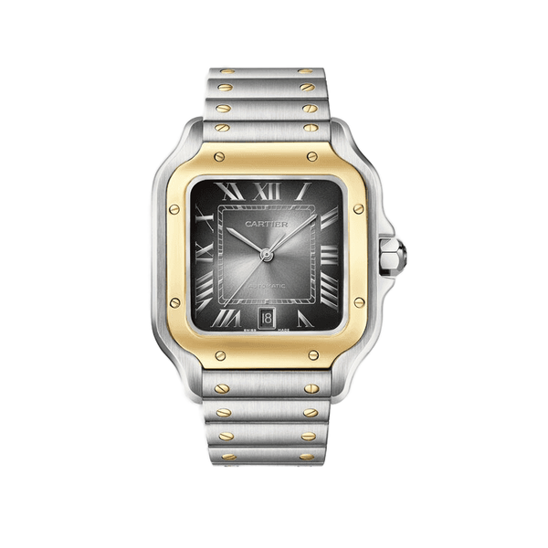 Cartier Santos De Cartier Dark Grey Steel 39.8mm