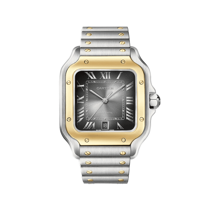 Cartier Santos De Cartier Dark Grey Steel 39.8mm - Image 1