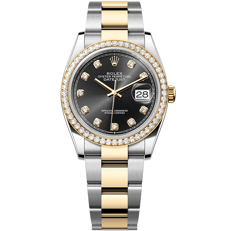 Rolex Datejust White Two-Tone 36mm - Image 1