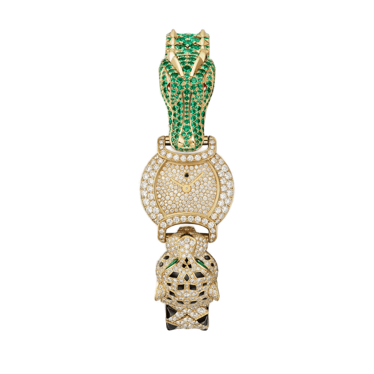 Cartier Indomptables Diamond Pave Yellow Gold 22.2mm - Image 1