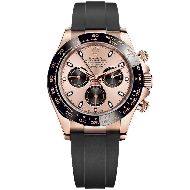Rolex Daytona Rose Gold Rubber 40mm - Image 1