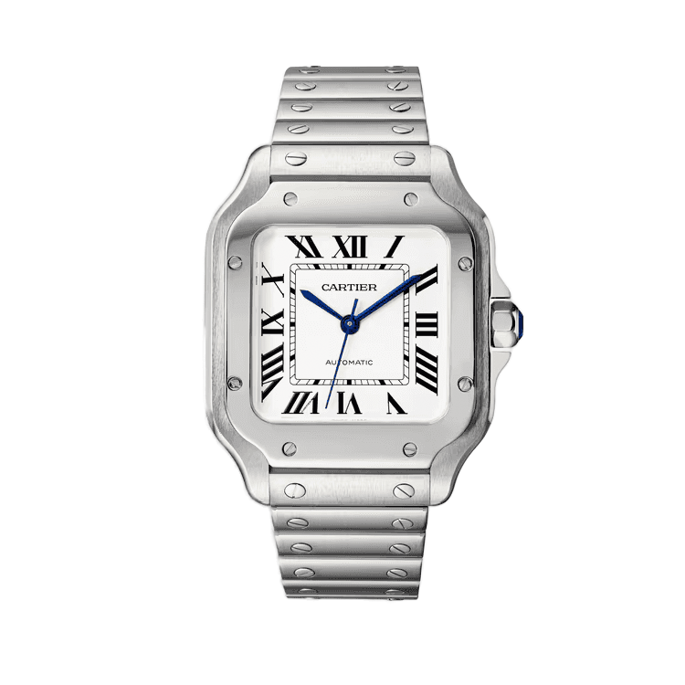 Cartier Santos De Cartier White Steel 35.1mm - Image 1