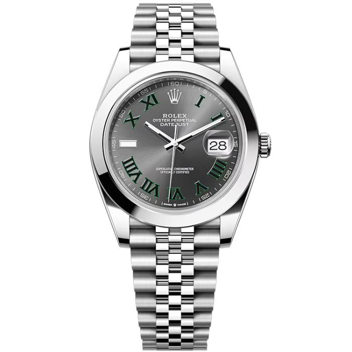 Rolex Datejust Grey Steel 41mm - Image 1