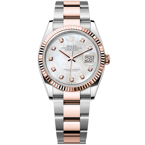 Rolex Datejust Mother of Pearl Two-Tone 36mm