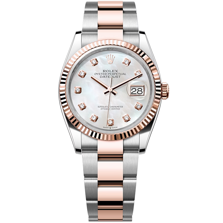 Rolex Datejust Mother of Pearl Two-Tone 36mm - Image 1