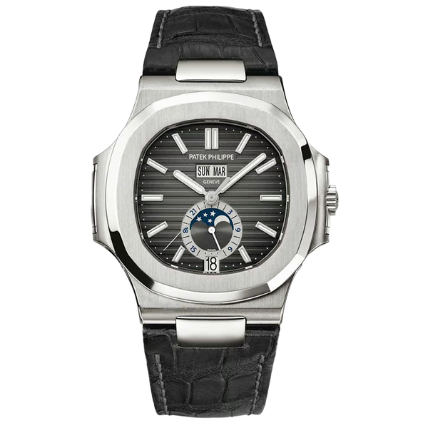 Patek Philippe Nautilus Grey Leather 40.5mm