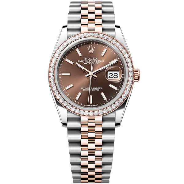 Rolex Datejust Chocolate Two-Tone 36mm