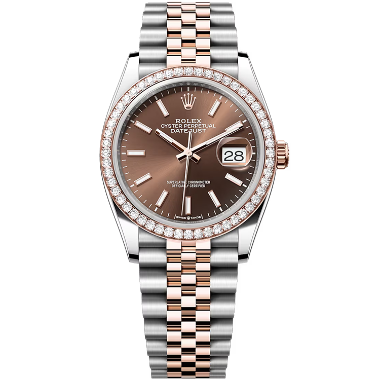 Rolex Datejust Chocolate Two-Tone 36mm - Image 1