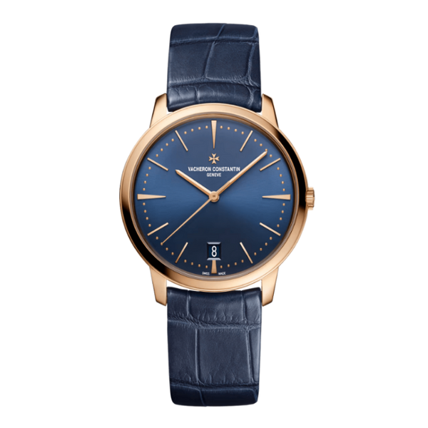 Vacheron Constantin Patrimony Blue Alligator Leather 36mm