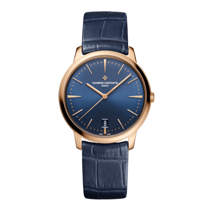 Vacheron Constantin Patrimony Blue Alligator Leather 36mm - Image 1
