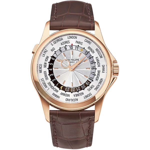 Patek Philippe Complications Silver Leather 39.5mm