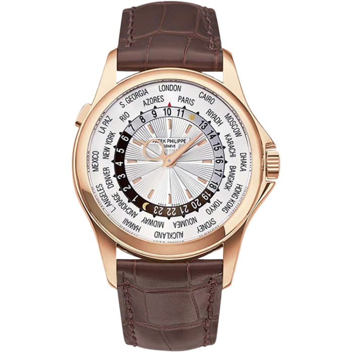 Patek Philippe Complications Silver Leather 39.5mm - Image 1