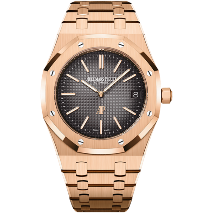 Audemars Piguet Royal Oak Jumbo Ultra Thin Grey Rose Gold 39mm - Image 1