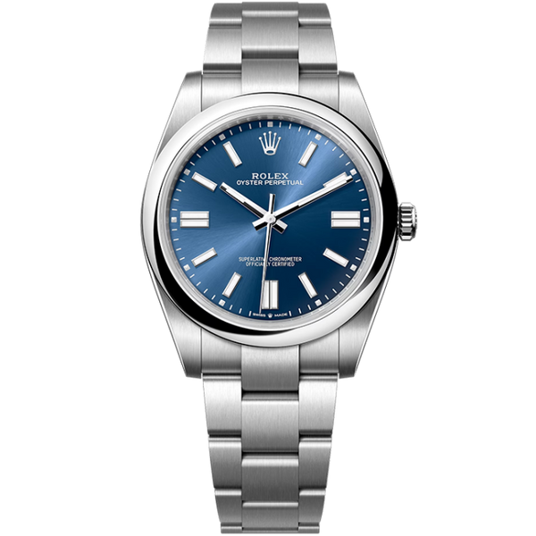 Rolex Oyster Perpetual Blue Steel 41mm