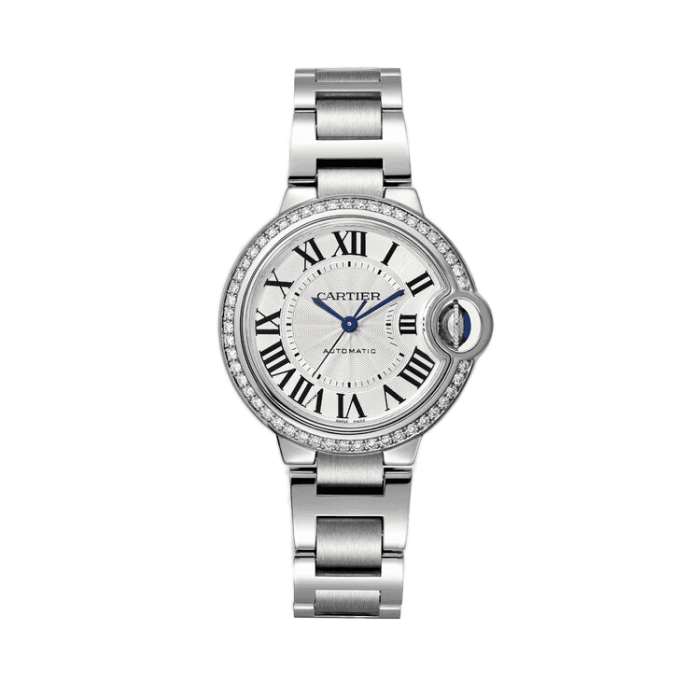 Cartier Ballon Bleu Small White Steel 33mm - Image 1