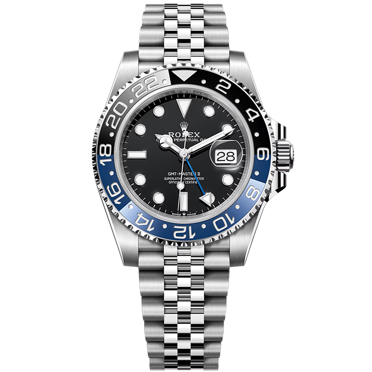 "Batgirl" Rolex GMT-Master II Black Steel 40mm - Image 1