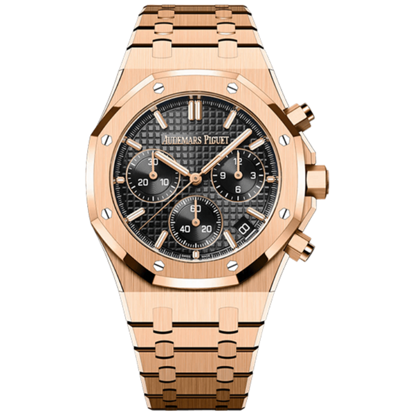 Audemars Piguet Royal Oak Chronograph Black Rose Gold 41mm