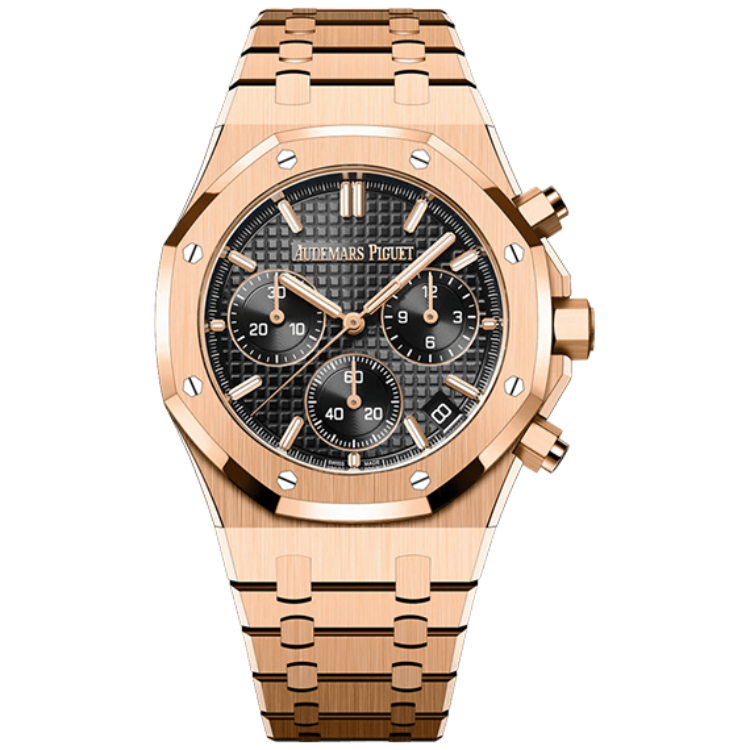 Audemars Piguet Royal Oak Chronograph Black Rose Gold 41mm - Image 1