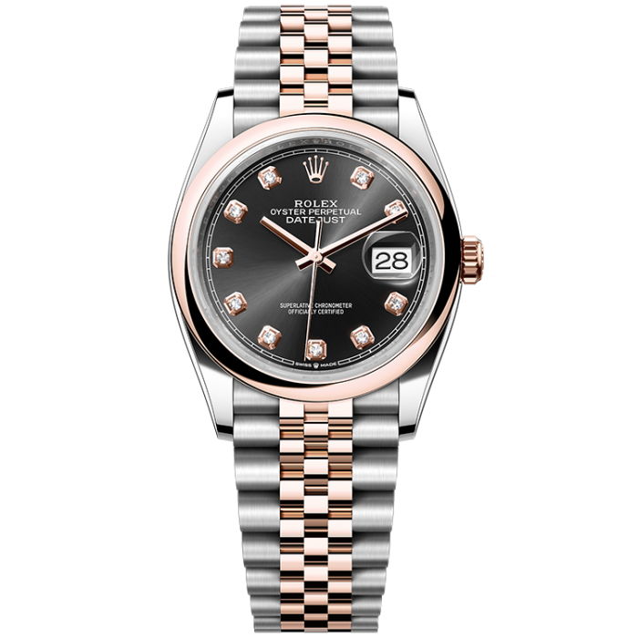 Rolex Datejust Black Two-Tone 36mm - Image 1