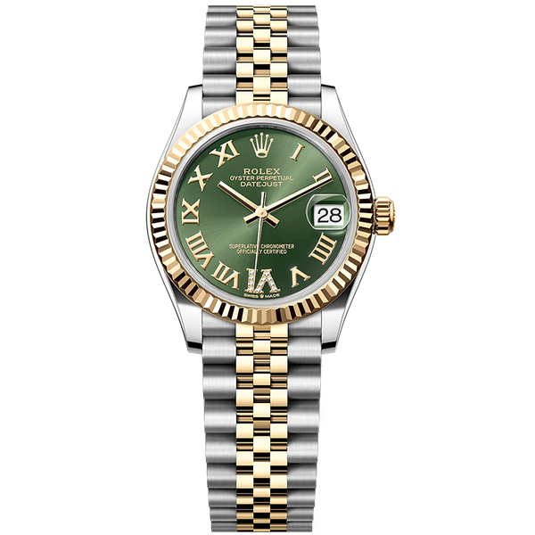 Rolex Datejust Green Two-Tone 31mm