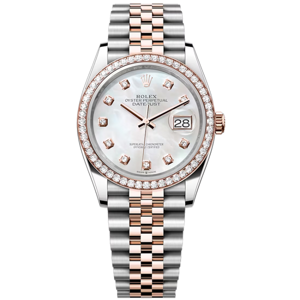 Rolex Datejust Mother of Pearl Two-Tone 36mm