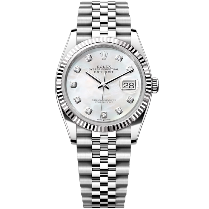 Rolex Datejust Mother of Pearl Steel 36mm - Image 1