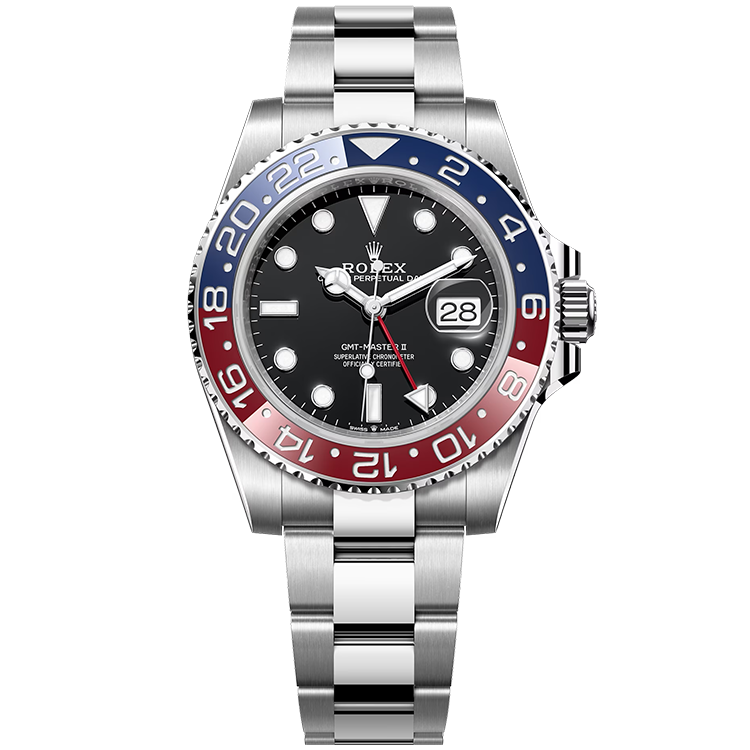 "Pepsi" Rolex GMT-Master II Black Steel 40mm - Image 1