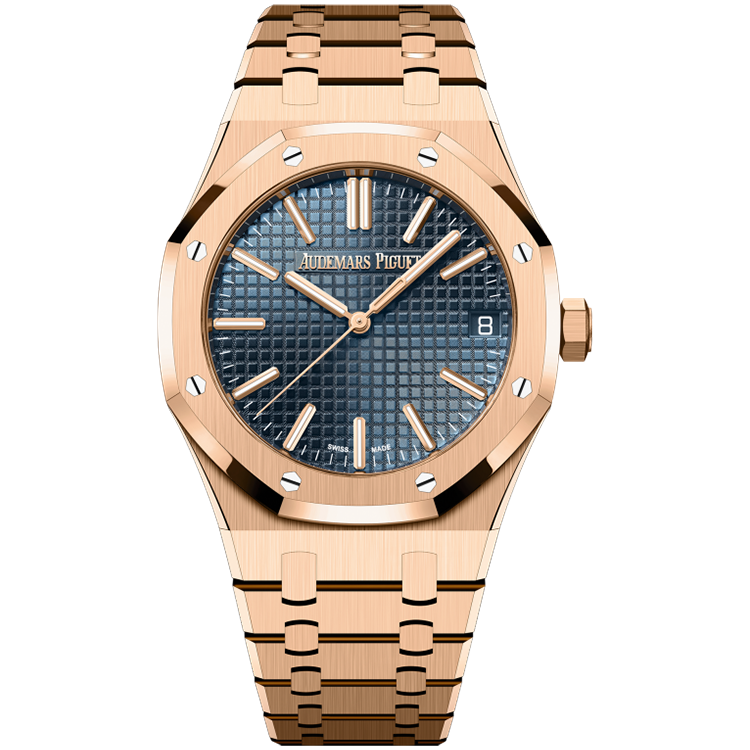 Audemars Piguet Royal Oak Blue Rose Gold 41mm - Image 1