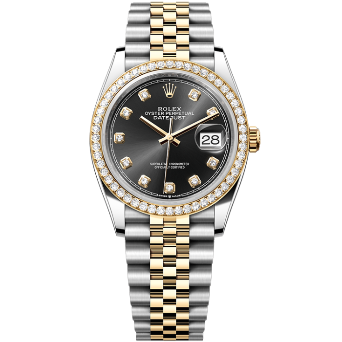 Rolex Datejust Black Two-Tone 36mm - Image 1