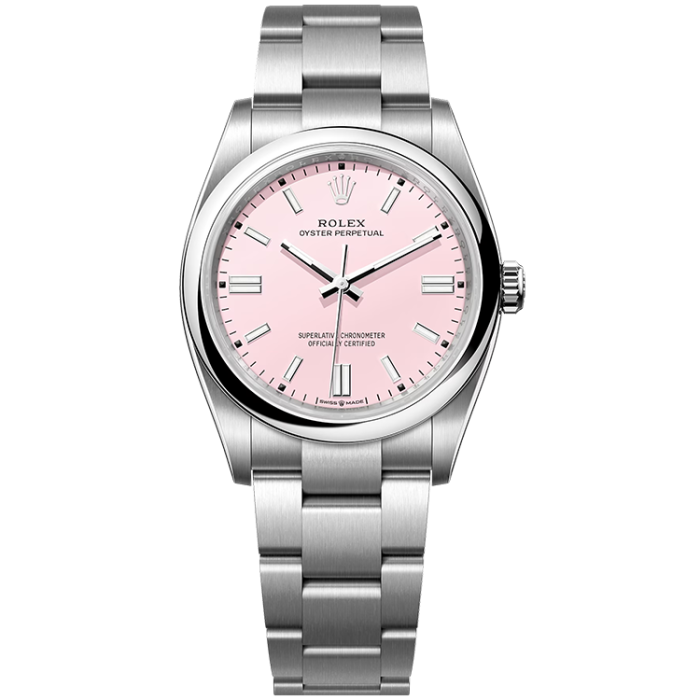 Rolex Oyster Perpetual Pink Steel 36mm - Image 1