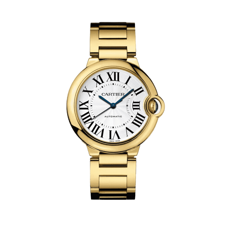 Cartier Ballon Bleu Medium White Yellow Gold 36mm - Image 1